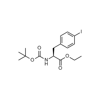 (S)-Ethyl 2-((tert-butoxycarbonyl)amino)-3-(4-iodophenyl)propanoate