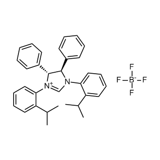(4R,5R)-1,3-Bis(2-isopropylphenyl)-4,5-diphenyl-4,5-dihydro-1H-imidazol-3-ium tetrafluoroborate