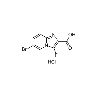 6-Bromo-3-fluoroimidazo[1,2-a]pyridine-2-carboxylic acid hydrochloride