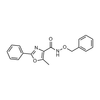 N-(Benzyloxy)-5-methyl-2-phenyloxazole-4-carboxamide