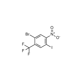 1-Bromo-4-iodo-5-nitro-2-(trifluoromethyl)benzene