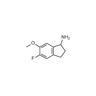 5-Fluoro-6-methoxy-2,3-dihydro-1H-inden-1-amine