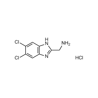 (5,6-Dichloro-1H-benzo[d]imidazol-2-yl)methanamine hydrochloride