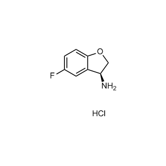 (S)-5-Fluoro-2,3-dihydrobenzofuran-3-amine hydrochloride