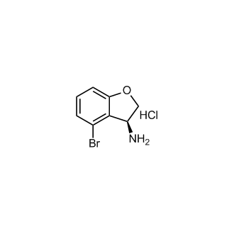 (S)-4-Bromo-2,3-dihydrobenzofuran-3-amine hydrochloride