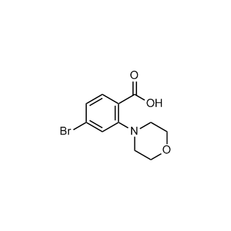 4-Bromo-2-morpholinobenzoic acid