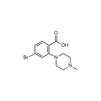 4-Bromo-2-(4-methylpiperazin-1-yl)benzoic acid