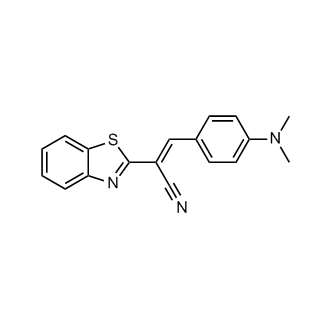 (E)-2-(benzo[d]thiazol-2-yl)-3-(4-(dimethylamino)phenyl)acrylonitrile