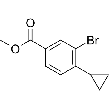 Methyl 3-bromo-4-cyclopropylbenzoate