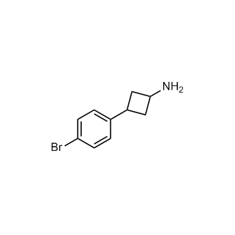3-(4-Bromophenyl)cyclobutan-1-amine