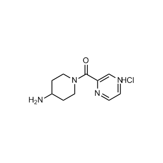 (4-Aminopiperidin-1-yl)(pyrazin-2-yl)methanone hydrochloride