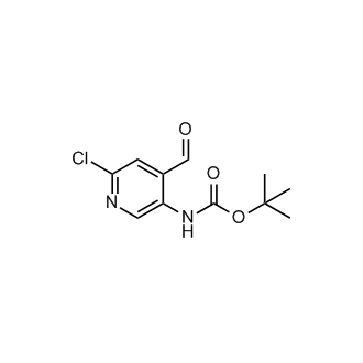 Tert-butyl (6-chloro-4-formylpyridin-3-yl)carbamate