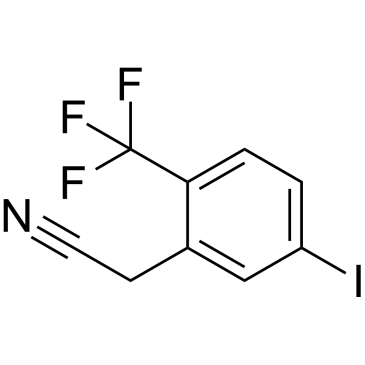 2-(5-Iodo-2-(trifluoromethyl)phenyl)acetonitrile