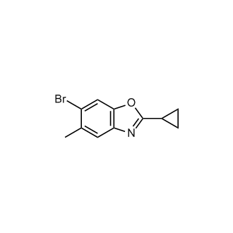 6-Bromo-2-cyclopropyl-5-methylbenzo[d]oxazole