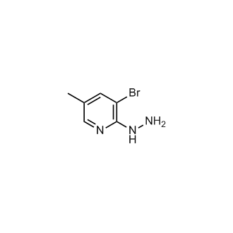 3-Bromo-2-hydrazinyl-5-methylpyridine