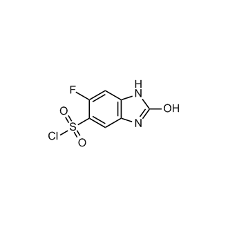 6-Fluoro-2-hydroxy-1H-benzo[d]imidazole-5-sulfonyl chloride