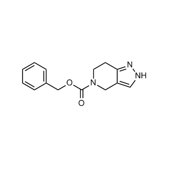 Benzyl 2,4,6,7-tetrahydro-5H-pyrazolo[4,3-c]pyridine-5-carboxylate