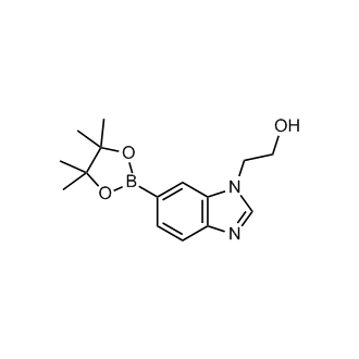 2-(6-(4,4,5,5-Tetramethyl-1,3,2-dioxaborolan-2-yl)-1H-benzo[d]imidazol-1-yl)ethan-1-ol