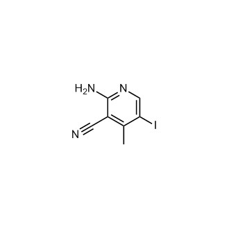 2-amino-5-iodo-4-methylnicotinonitrile