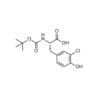 (S)-2-((tert-butoxycarbonyl)amino)-3-(3-chloro-4-hydroxyphenyl)propanoic acid
