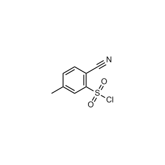 2-Cyano-5-methylbenzenesulfonyl chloride