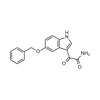 2-(5-(Benzyloxy)-1H-indol-3-yl)-2-oxoacetamide