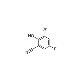 3-Bromo-5-fluoro-2-hydroxybenzonitrile