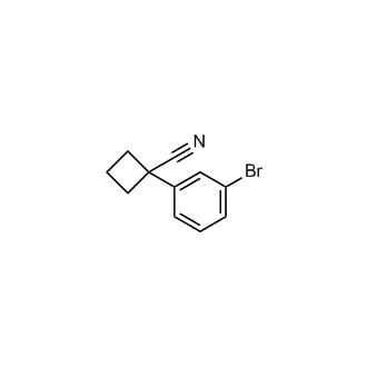 1-(3-Bromophenyl)cyclobutane-1-carbonitrile