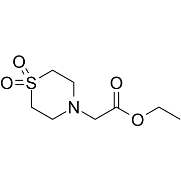 Ethyl 2-(1,1-dioxidothiomorpholino)acetate