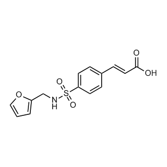 (E)-3-(4-(N-(furan-2-ylmethyl)sulfamoyl)phenyl)acrylic acid