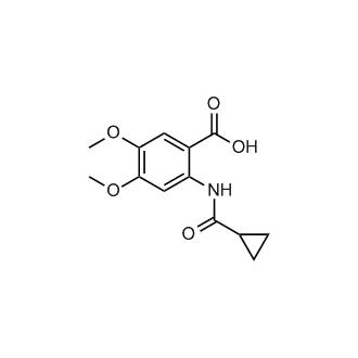 2-(Cyclopropanecarboxamido)-4,5-dimethoxybenzoic acid