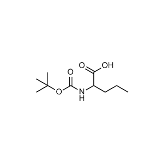 2-((Tert-butoxycarbonyl)amino)pentanoic acid