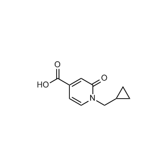 1-(Cyclopropylmethyl)-2-oxo-1,2-dihydropyridine-4-carboxylic acid