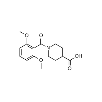 1-(2,6-Dimethoxybenzoyl)piperidine-4-carboxylic acid