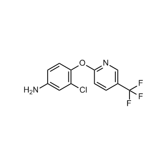 3-Chloro-4-((5-(trifluoromethyl)pyridin-2-yl)oxy)aniline