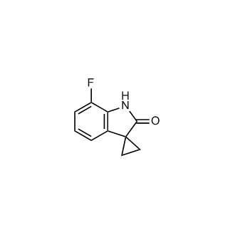 7'-Fluorospiro[cyclopropane-1,3'-indolin]-2'-one