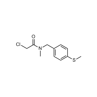 2-Chloro-N-methyl-N-(4-(methylthio)benzyl)acetamide