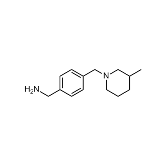 (4-((3-Methylpiperidin-1-yl)methyl)phenyl)methanamine