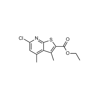 Ethyl 6-chloro-3,4-dimethylthieno[2,3-b]pyridine-2-carboxylate