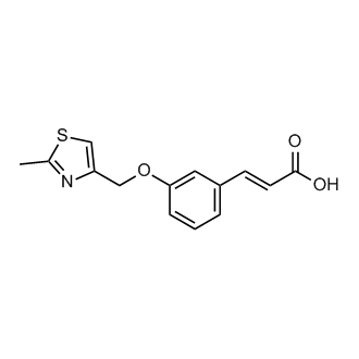 (E)-3-(3-((2-methylthiazol-4-yl)methoxy)phenyl)acrylic acid