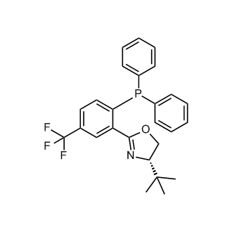 (S)-4-(tert-butyl)-2-(2-(diphenylphosphanyl)-5-(trifluoromethyl)phenyl)-4,5-dihydrooxazole