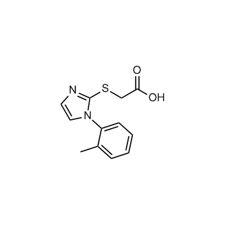 2-((1-(O-tolyl)-1H-imidazol-2-yl)thio)acetic acid