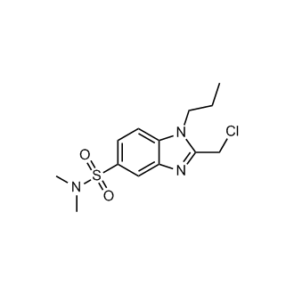 2-(Chloromethyl)-N,N-dimethyl-1-propyl-1H-benzo[d]imidazole-5-sulfonamide