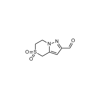 6,7-Dihydro-4H-pyrazolo[5,1-c][1,4]thiazine-2-carbaldehyde 5,5-dioxide