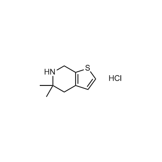 5,5-Dimethyl-4,5,6,7-tetrahydrothieno[2,3-c]pyridine hydrochloride