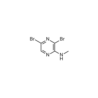 3,5-Dibromo-N-methylpyrazin-2-amine