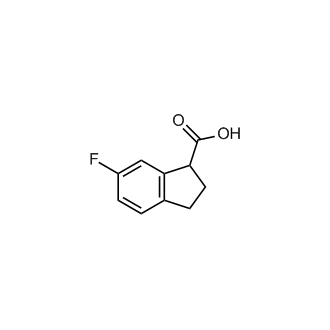 6-Fluoro-2,3-dihydro-1H-indene-1-carboxylic acid