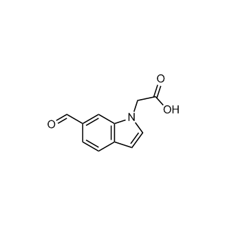2-(6-Formyl-1H-indol-1-yl)acetic acid