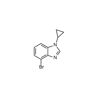 4-Bromo-1-cyclopropyl-1H-benzo[d]imidazole