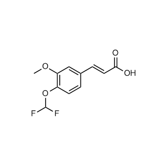 (E)-3-(4-(difluoromethoxy)-3-methoxyphenyl)acrylic acid
